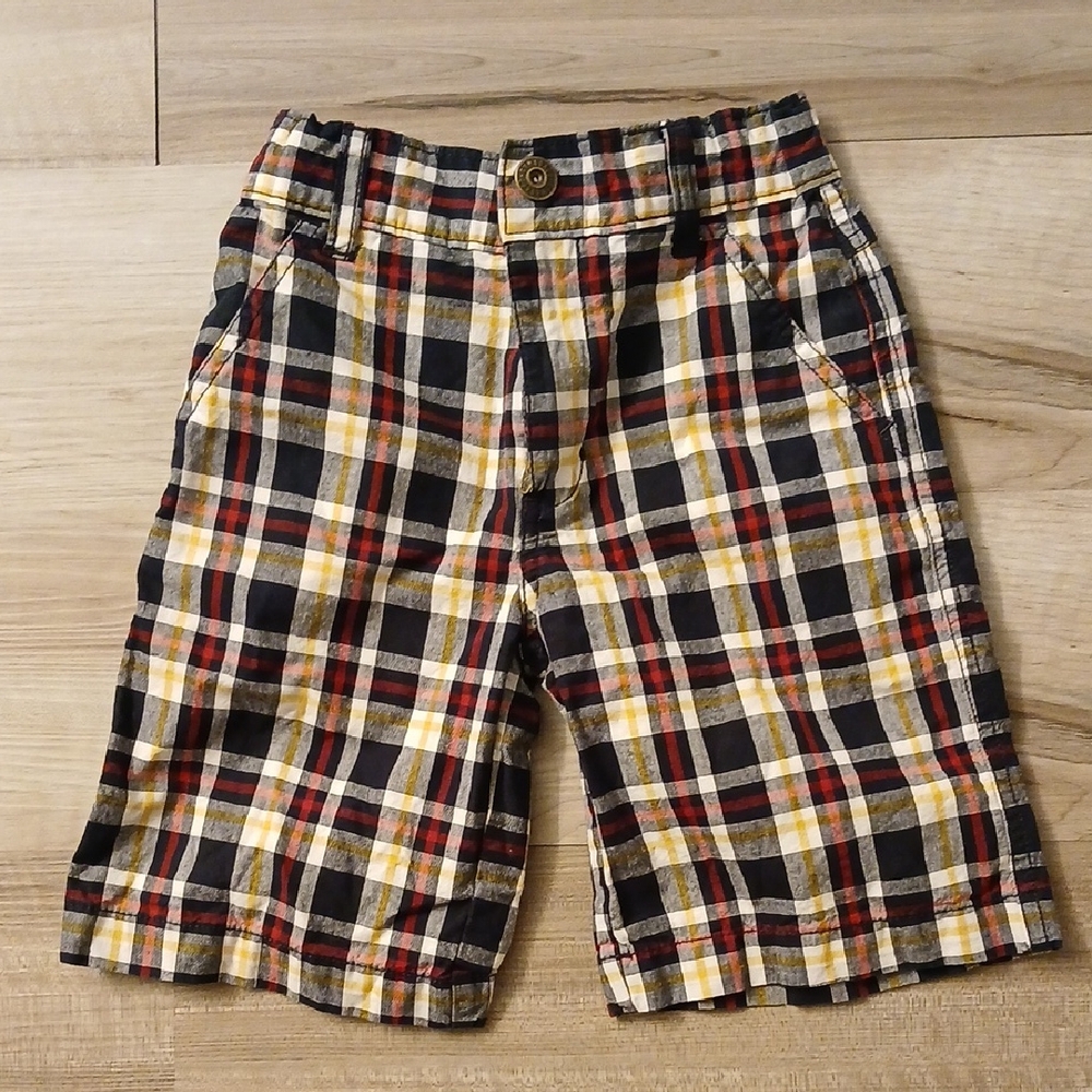 Gymboree Plaid Shorts Preppy Vintage Size 6 (F)